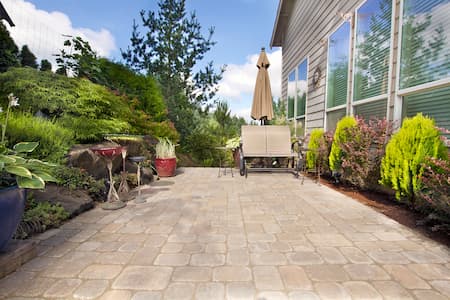 Patio paver cleaning